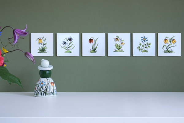 Royal Delft introduceert de Wild Flower serie met Proud Mary en tegels