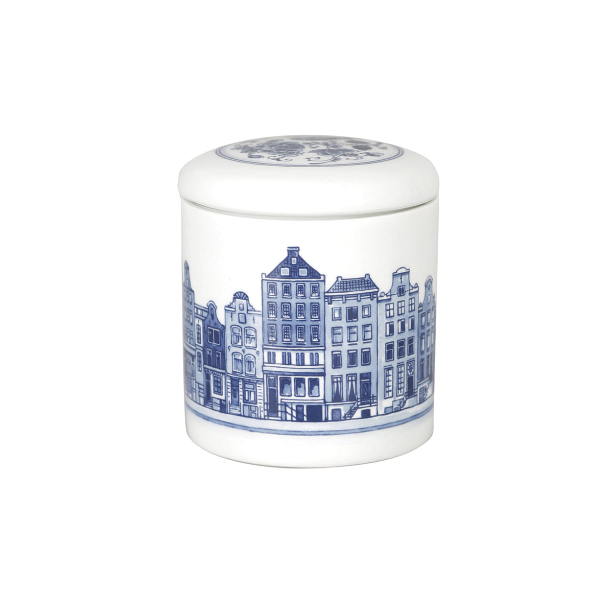 Stroopwafelpot Grachtenpanden