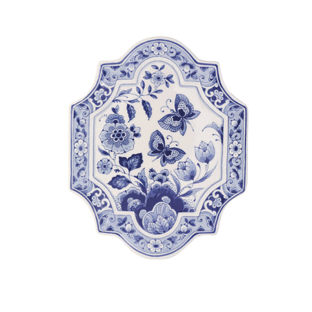 Bord Rechthoek Vlinder