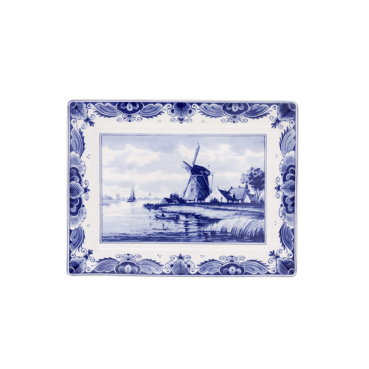 Wandbord Vierkant Molen Groot