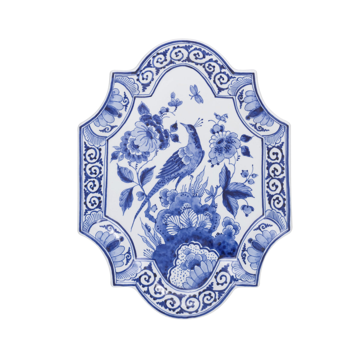 Plaquette Vogel Vertikaal