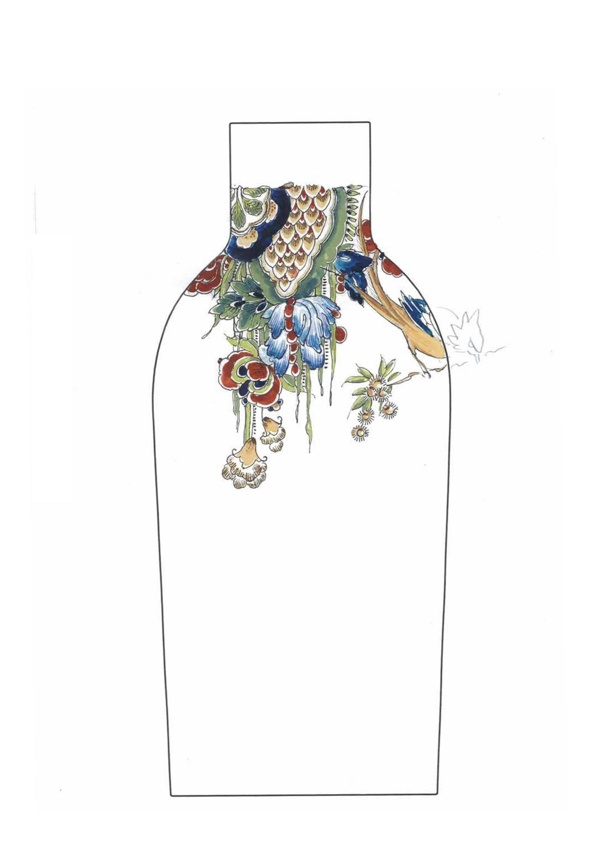 Collar Bottle Polychroom Edition