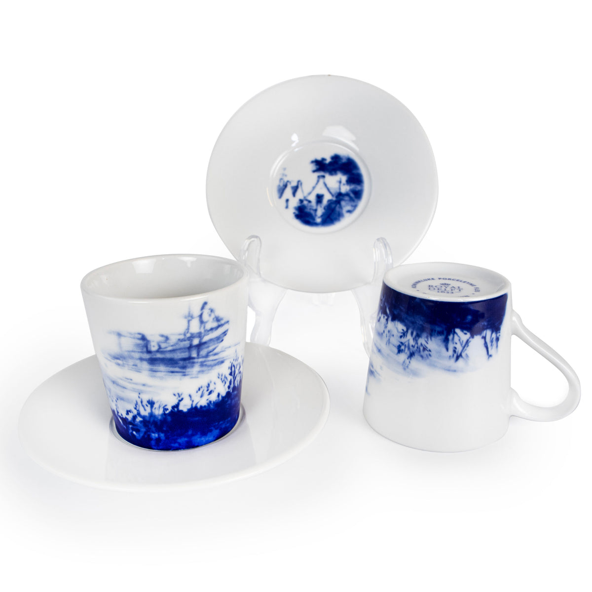 Espressokop & schotel set