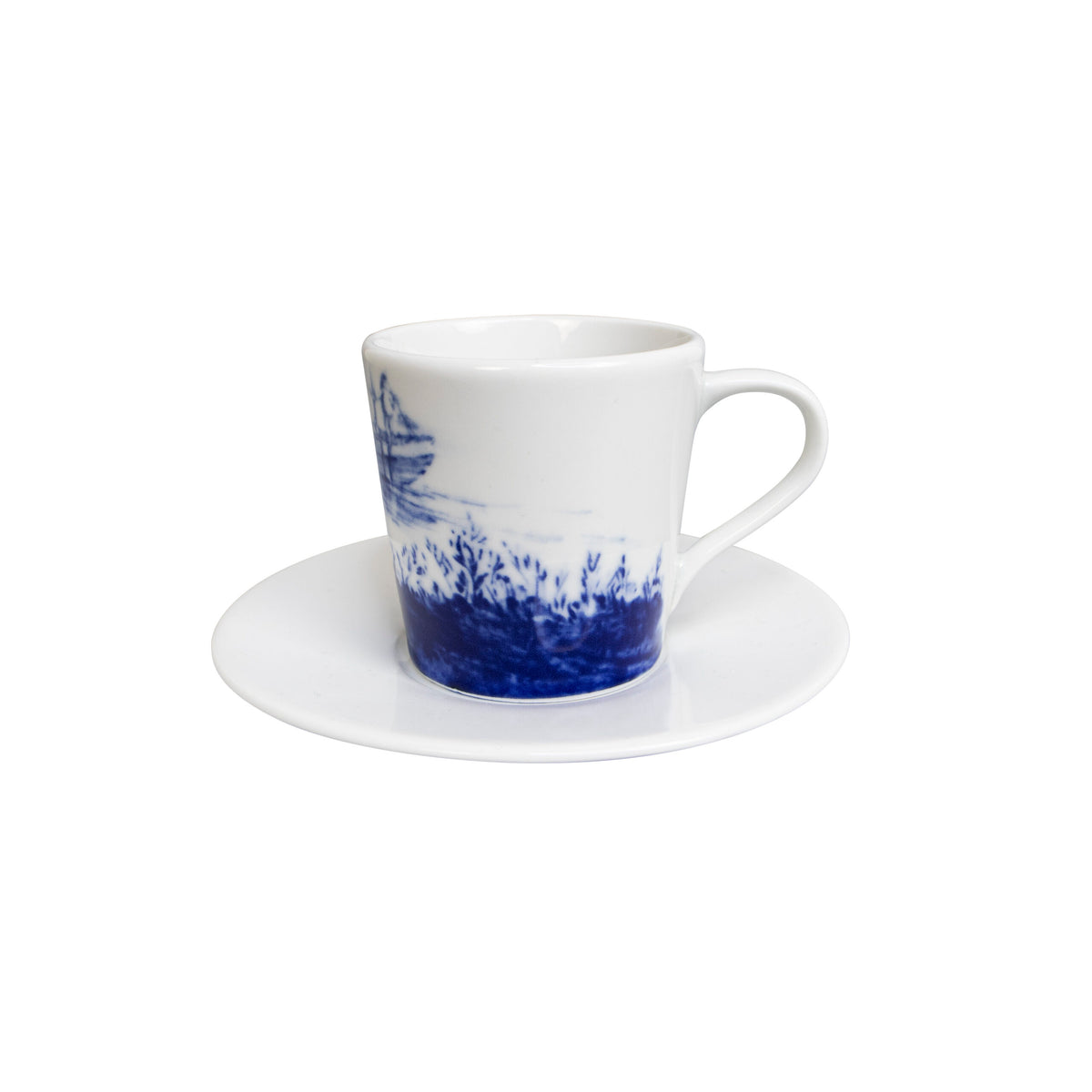 Espressokop & schotel set