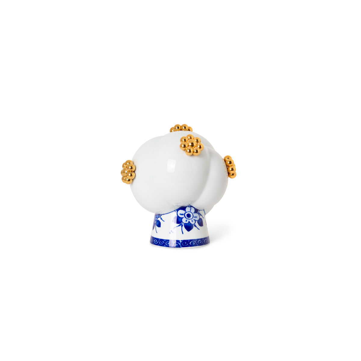 Delft Blue Flower Ornament