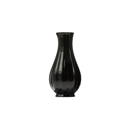 Delft Blue Black Vase