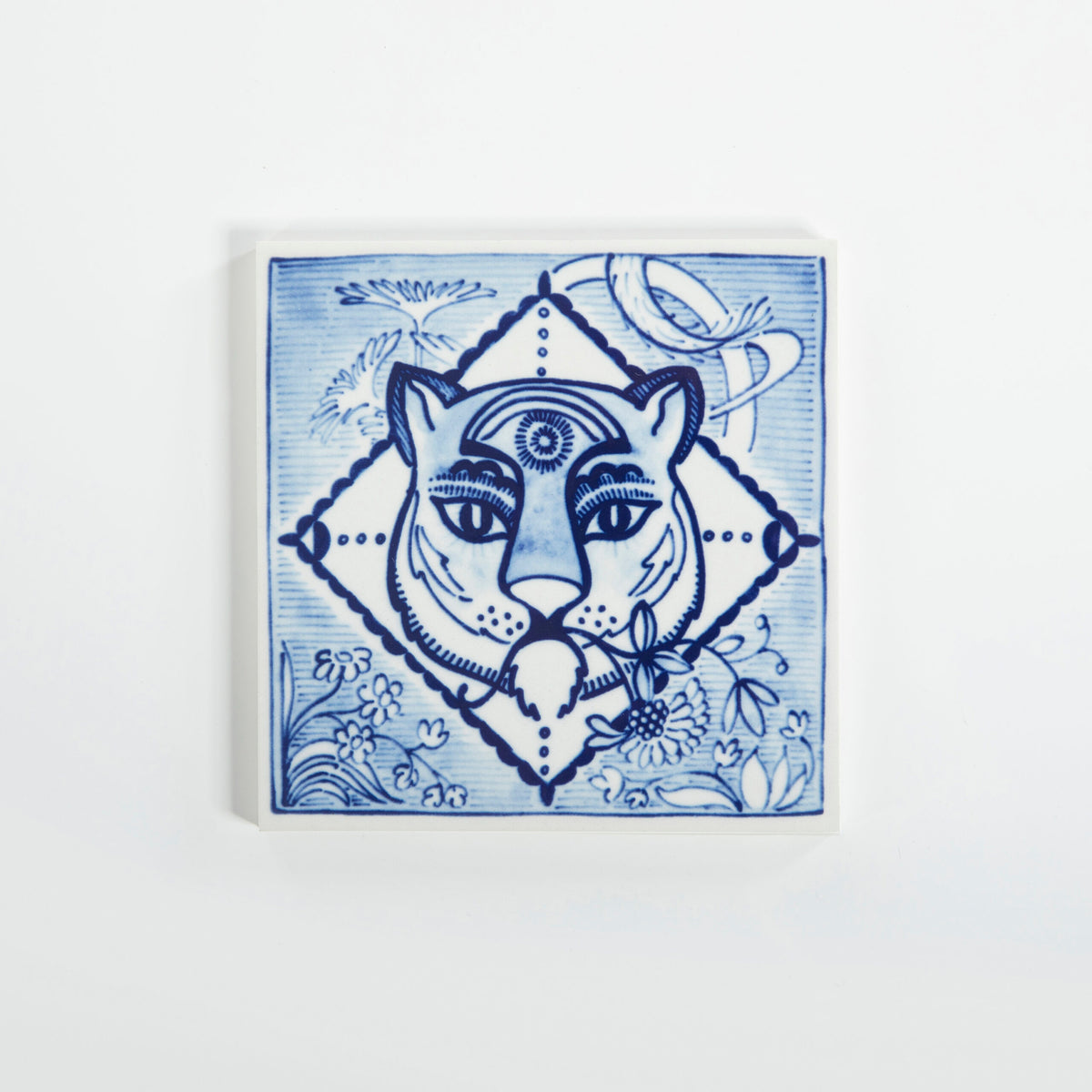 Tile Extinct Animals Golden Tiger