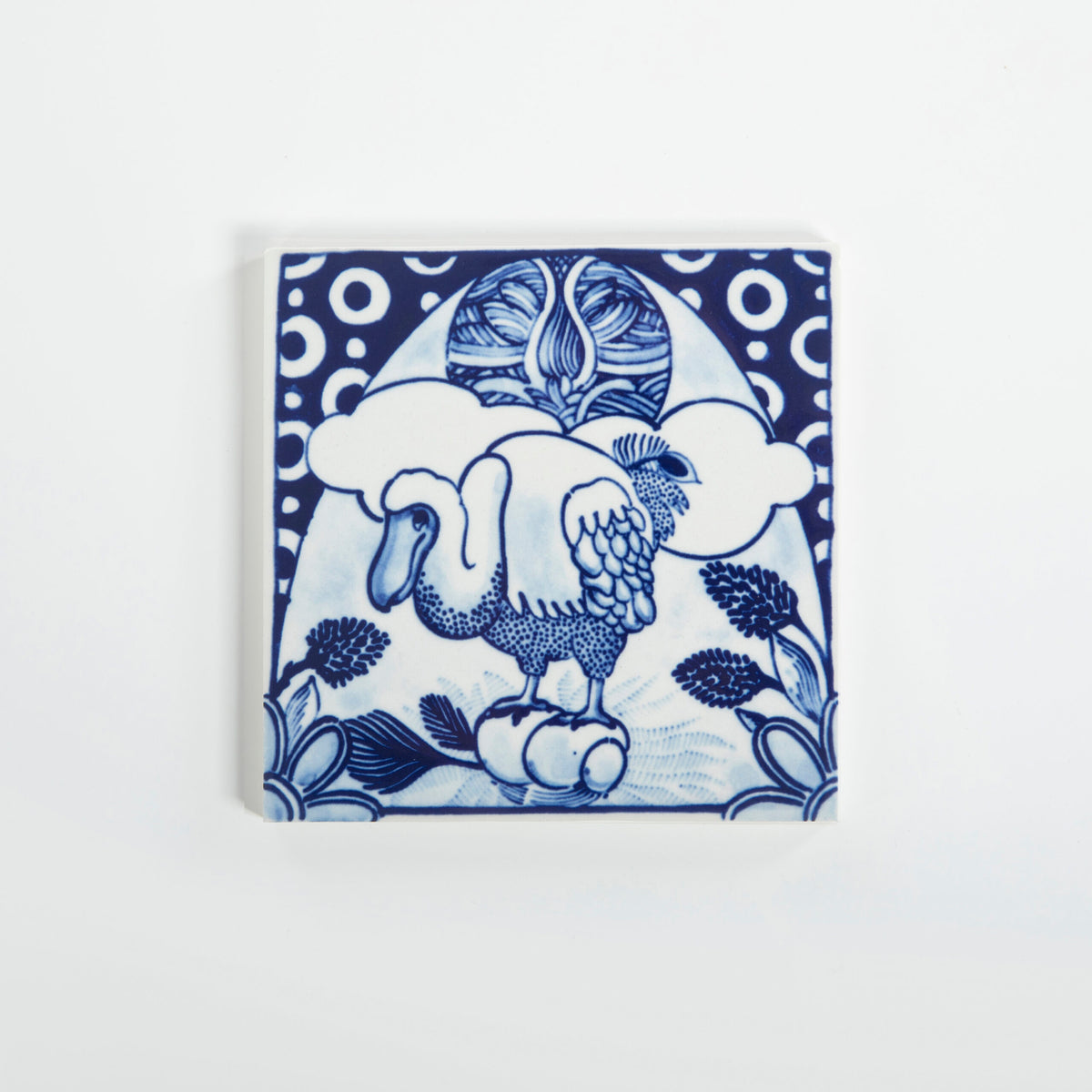 Tile Extinct Animals Dodo Pavone