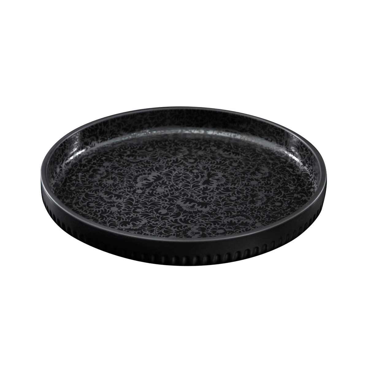 Collar Bowl set no.1 and no. 3 Black Reflection
