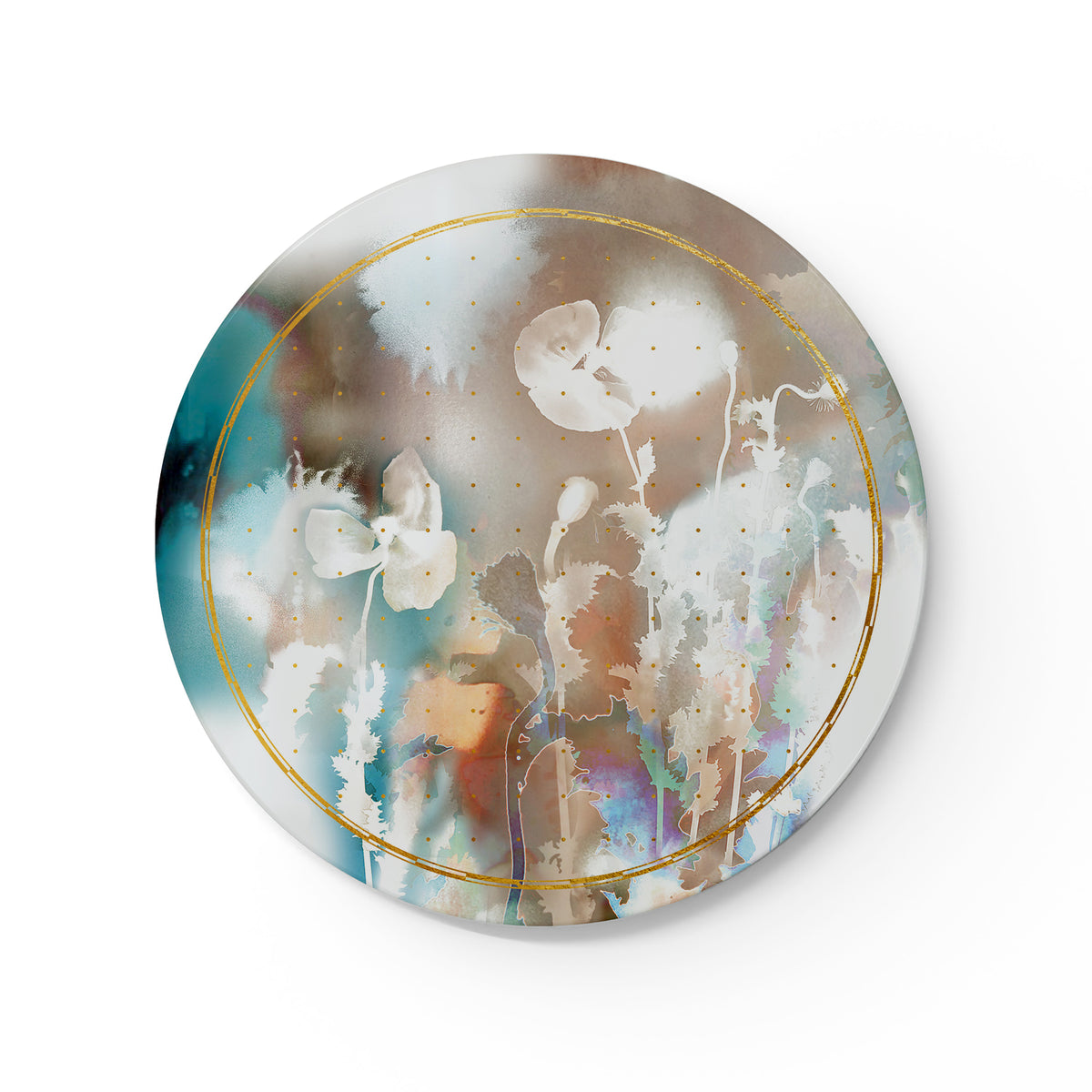 Wall Panel Round | Poppy Gold