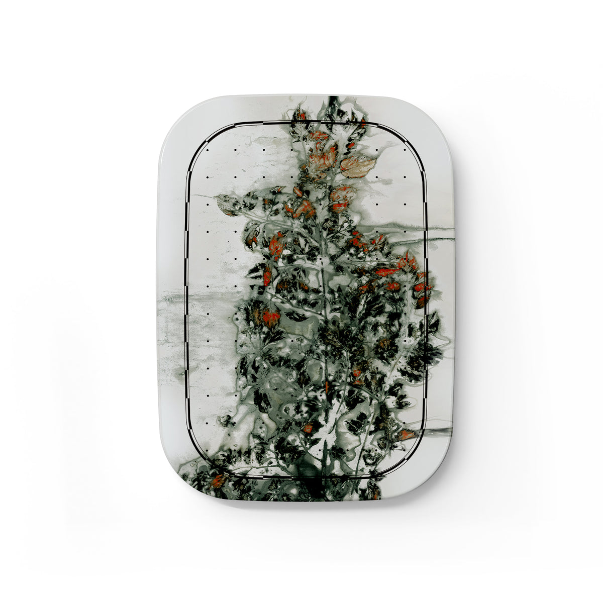 Wall Panel Square | American Elderberry Green