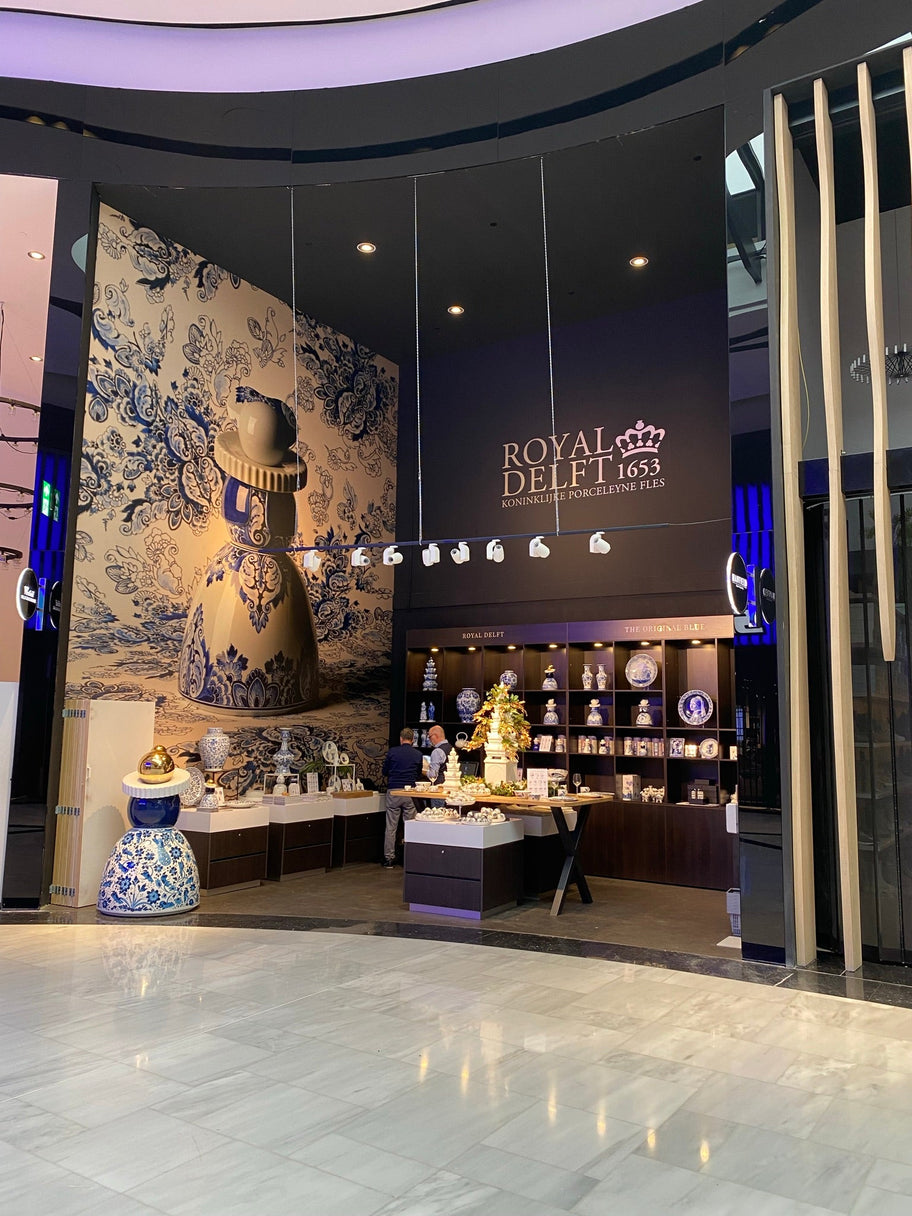 Royal Delft Pop-Up Store in Westfield Mall of the Netherlands