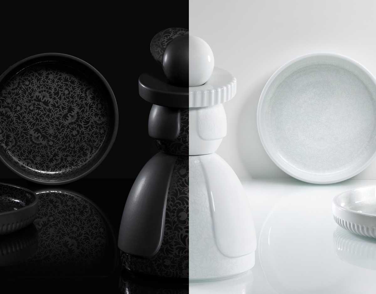 Royal Delft introduceert Black and White Reflection Series