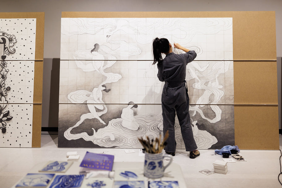 Artists in Residence bij Royal Delft Museum