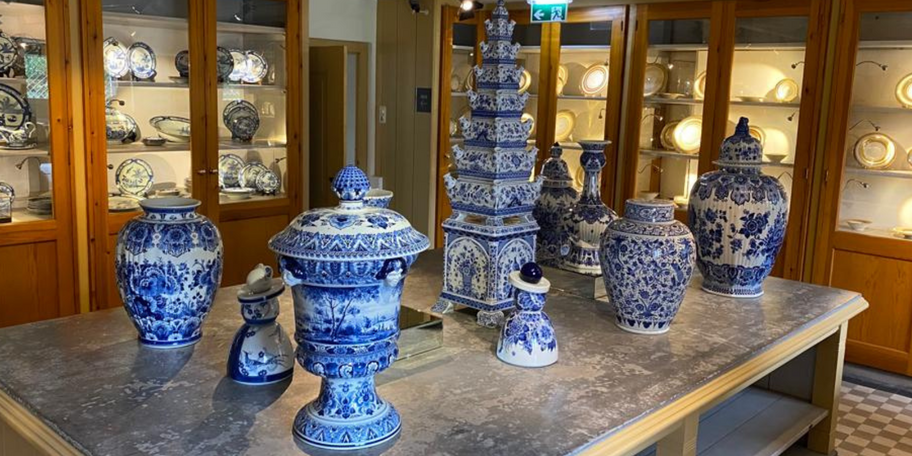 Delfts Blauwe tentoonstelling bij Paleis Soestdijk