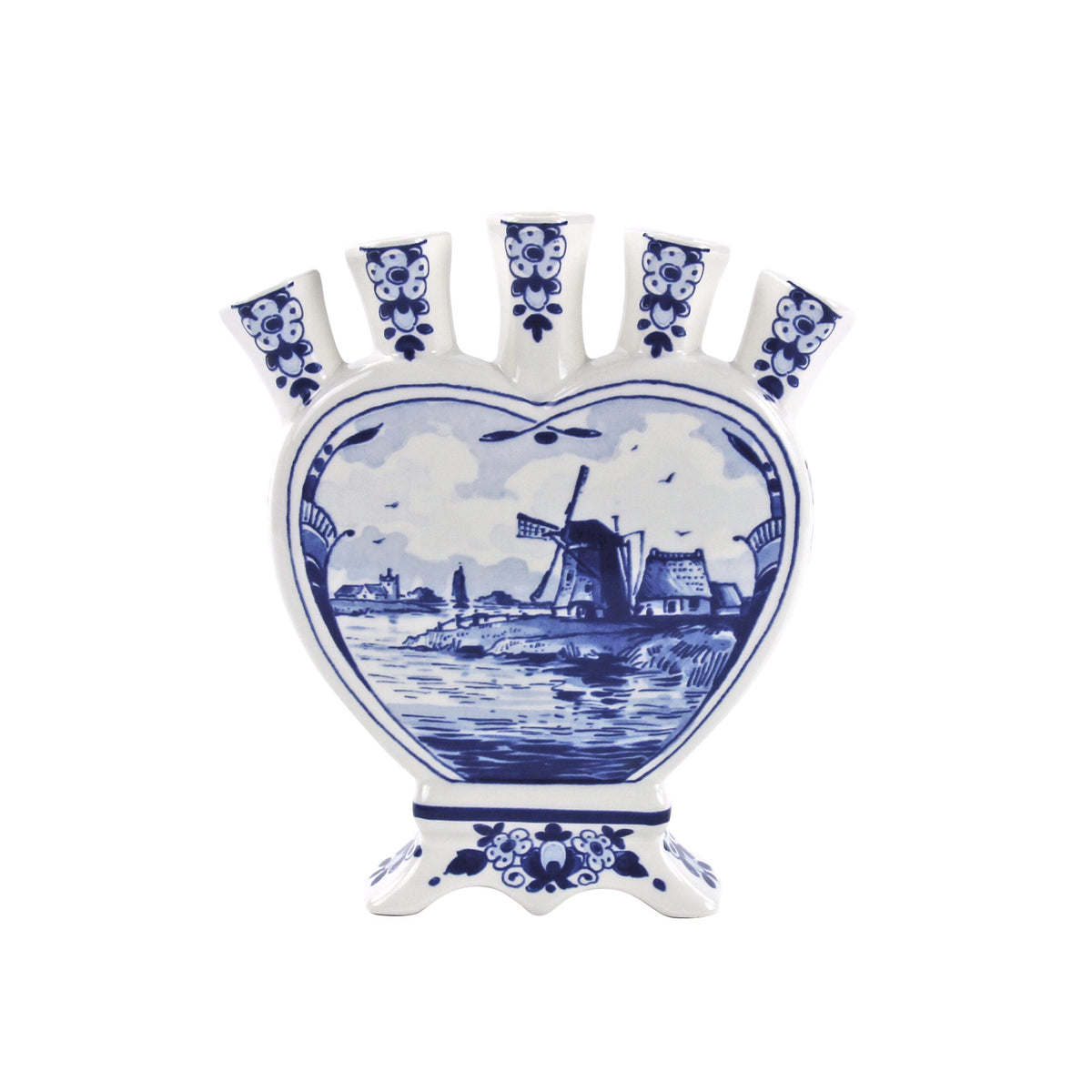 Tulpenvaas Plat 5-Tuit Molen