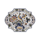 Plaquette Bloem en Vogel Horizontaal