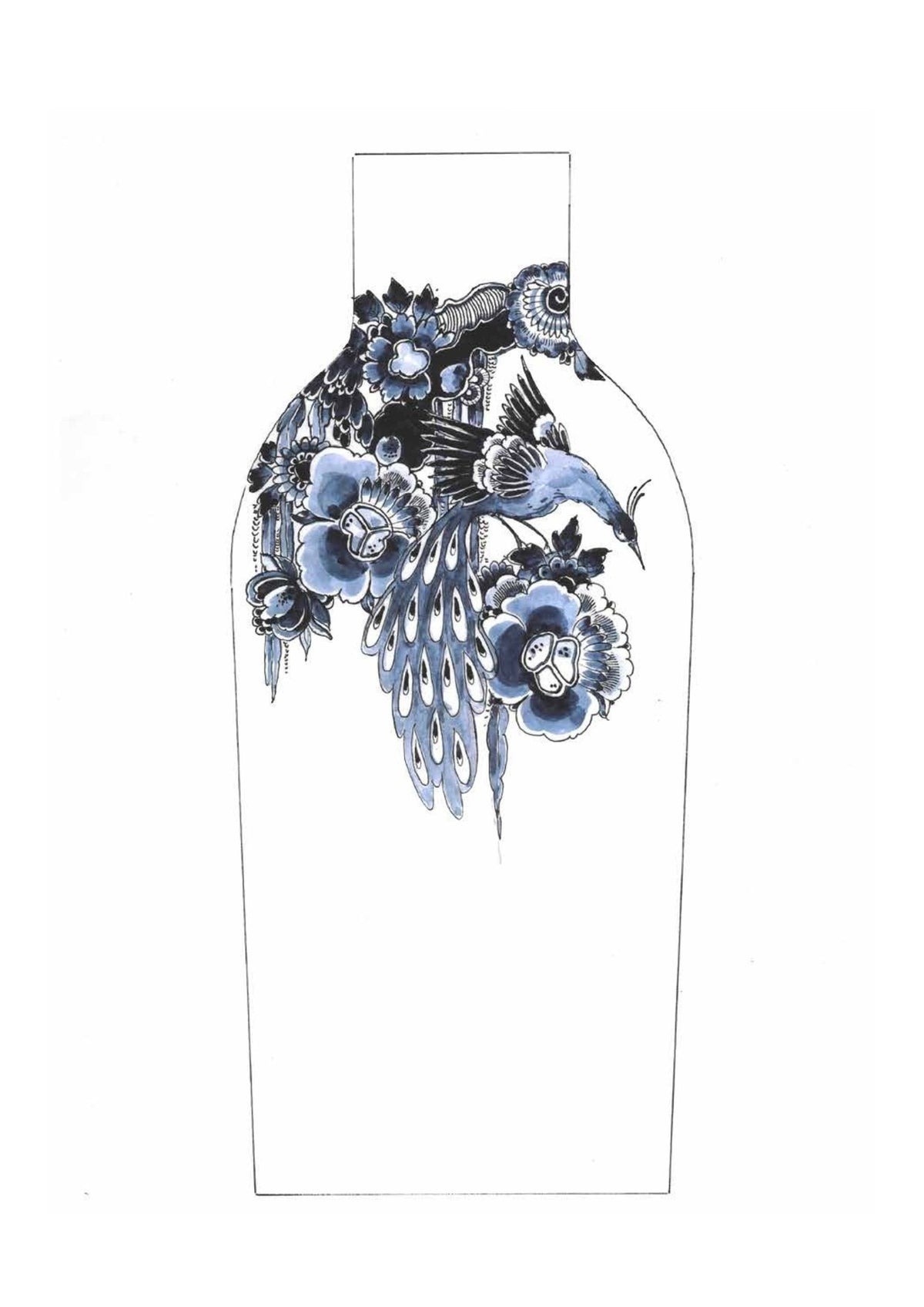 Collar Bottle Blue Edition