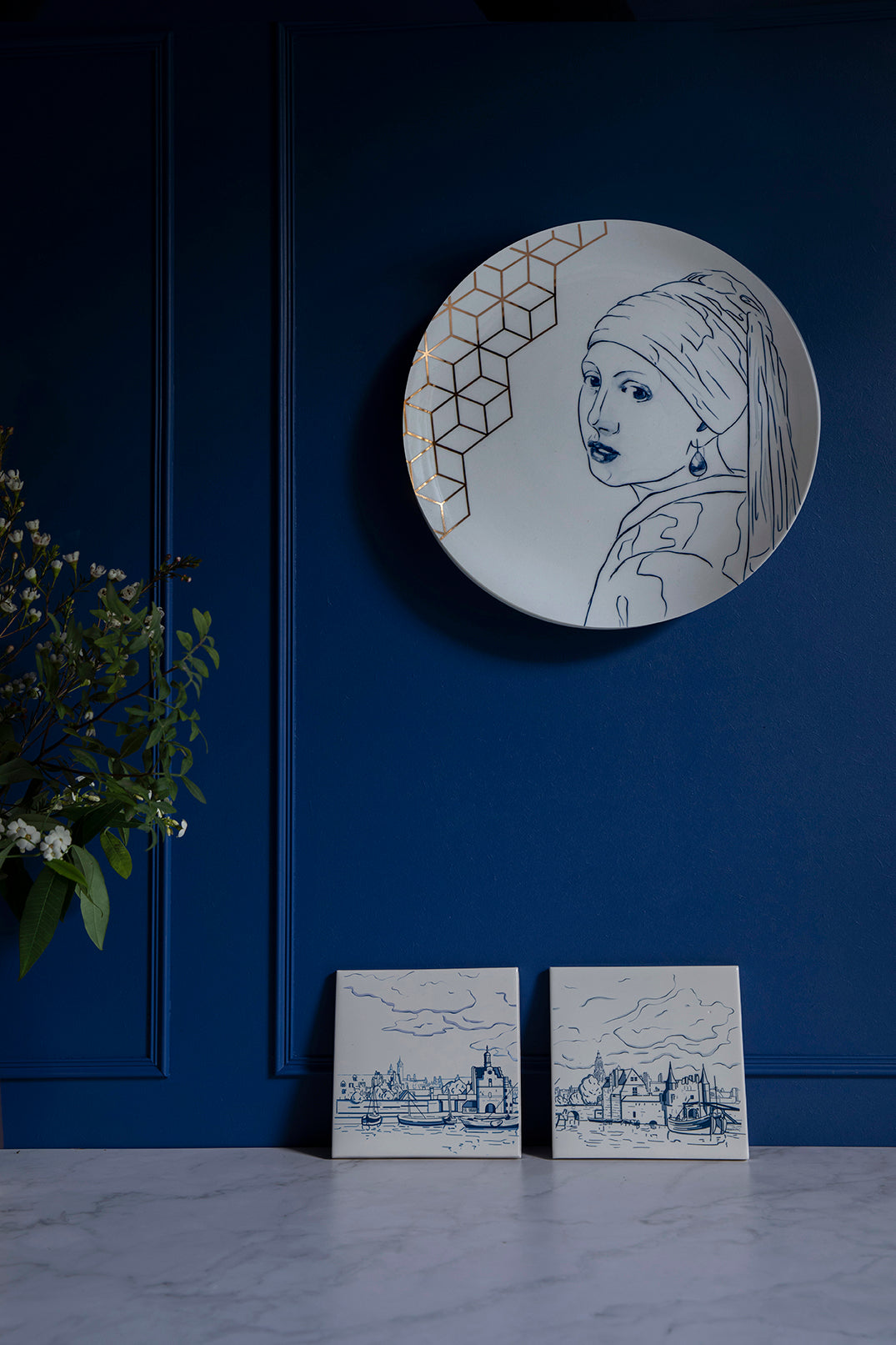 Tegel Vermeer Meisje met De Parel
