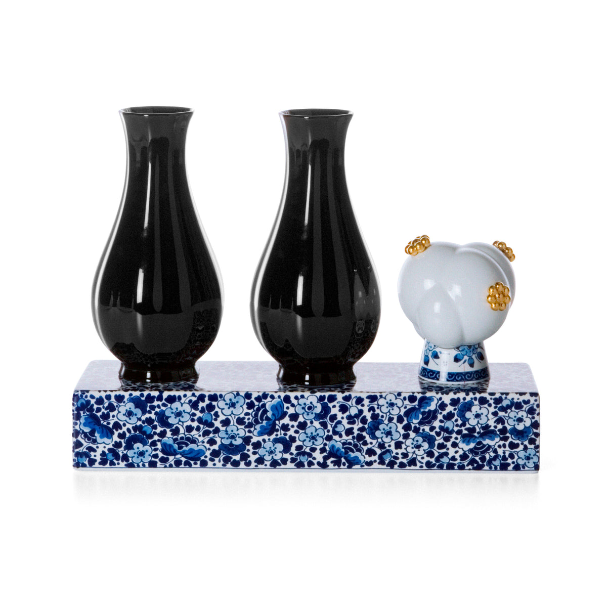 Delft Blue Flower Ornament