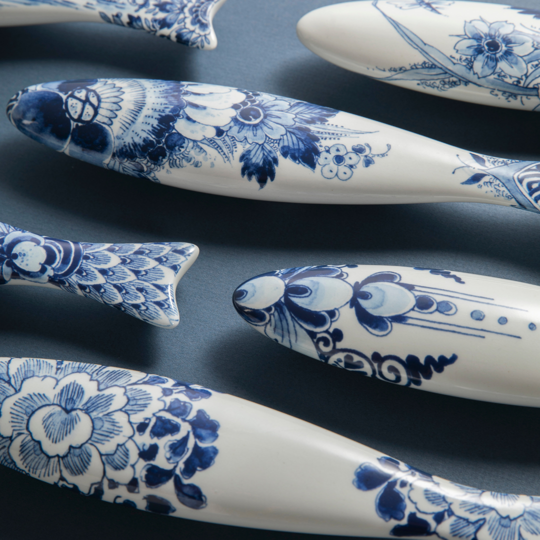 Blue Herring set – 6 haringen