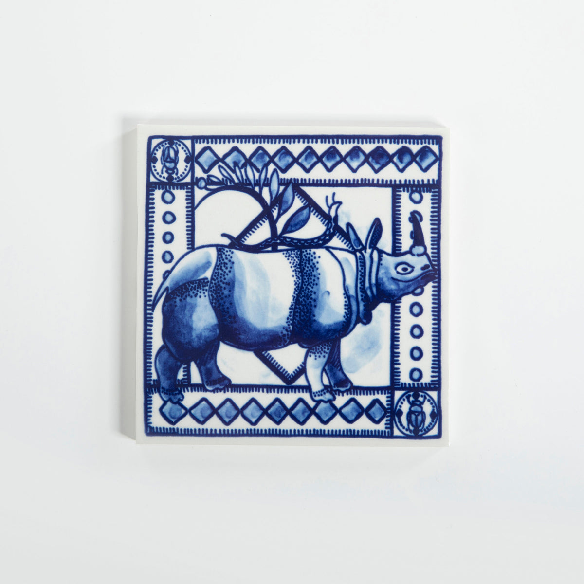 Tile Extinct Animals Dwarf Rhino