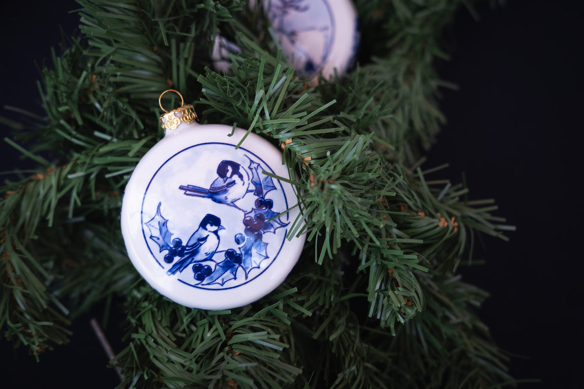 Kerstornament Vogels