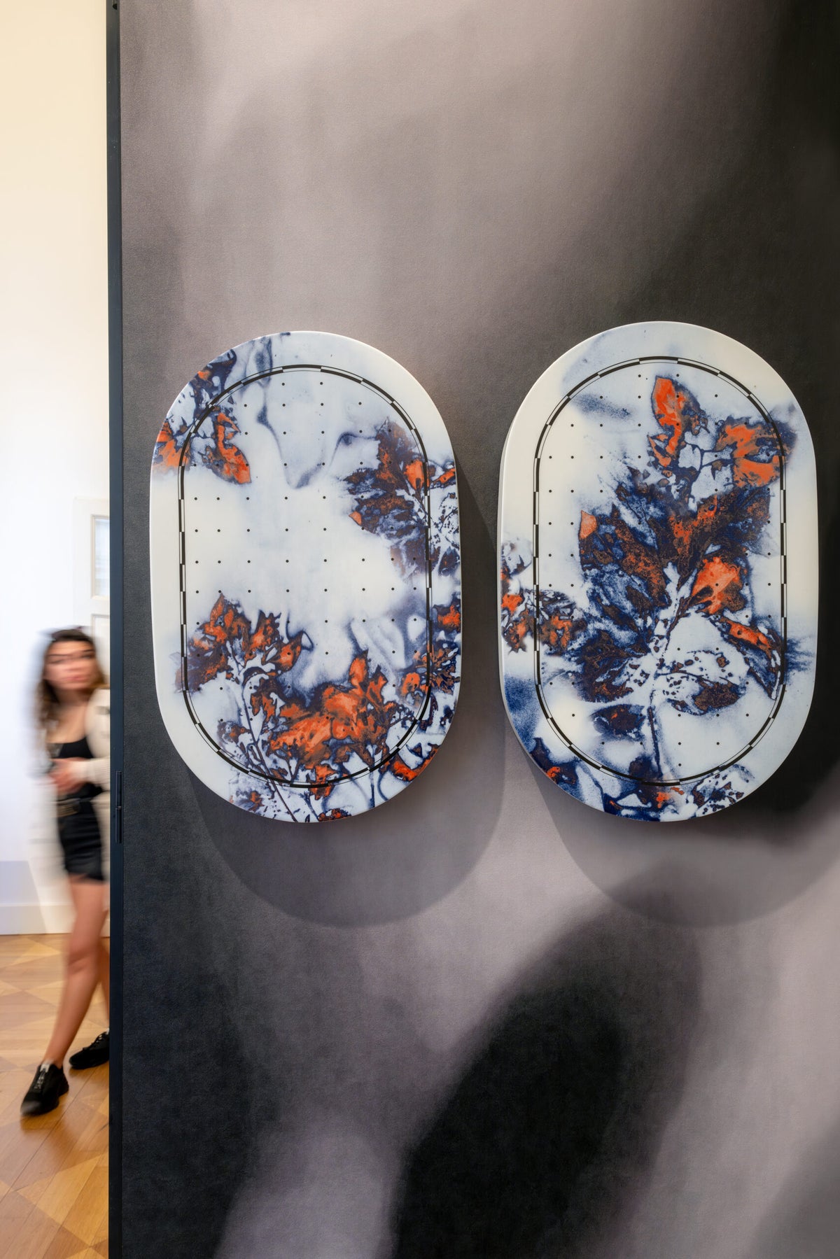 Wall Panel Oval | Hazel Blue 01