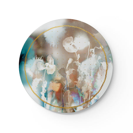 Wall Panel Round | Poppy Gold