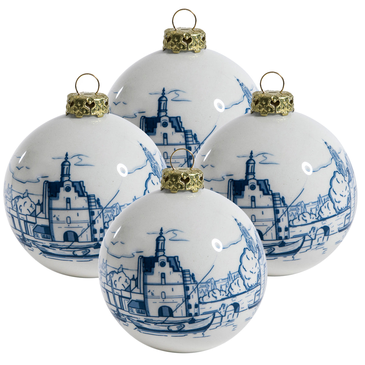 Kerstballenset Vermeer