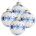 Kerstballenset Delft Blauw