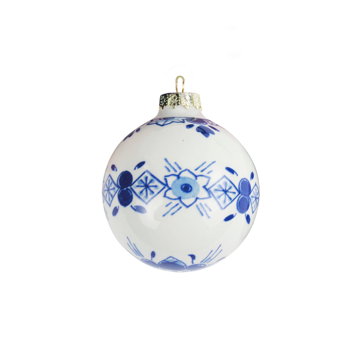 Kerstballenset Delft Blauw