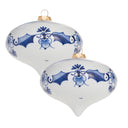 Kerstdruppels Delfts Blauw set