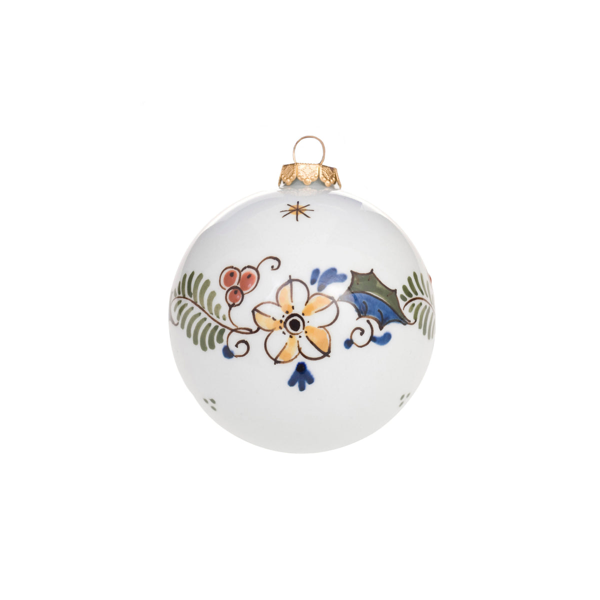 Polychrome Kerstballenset