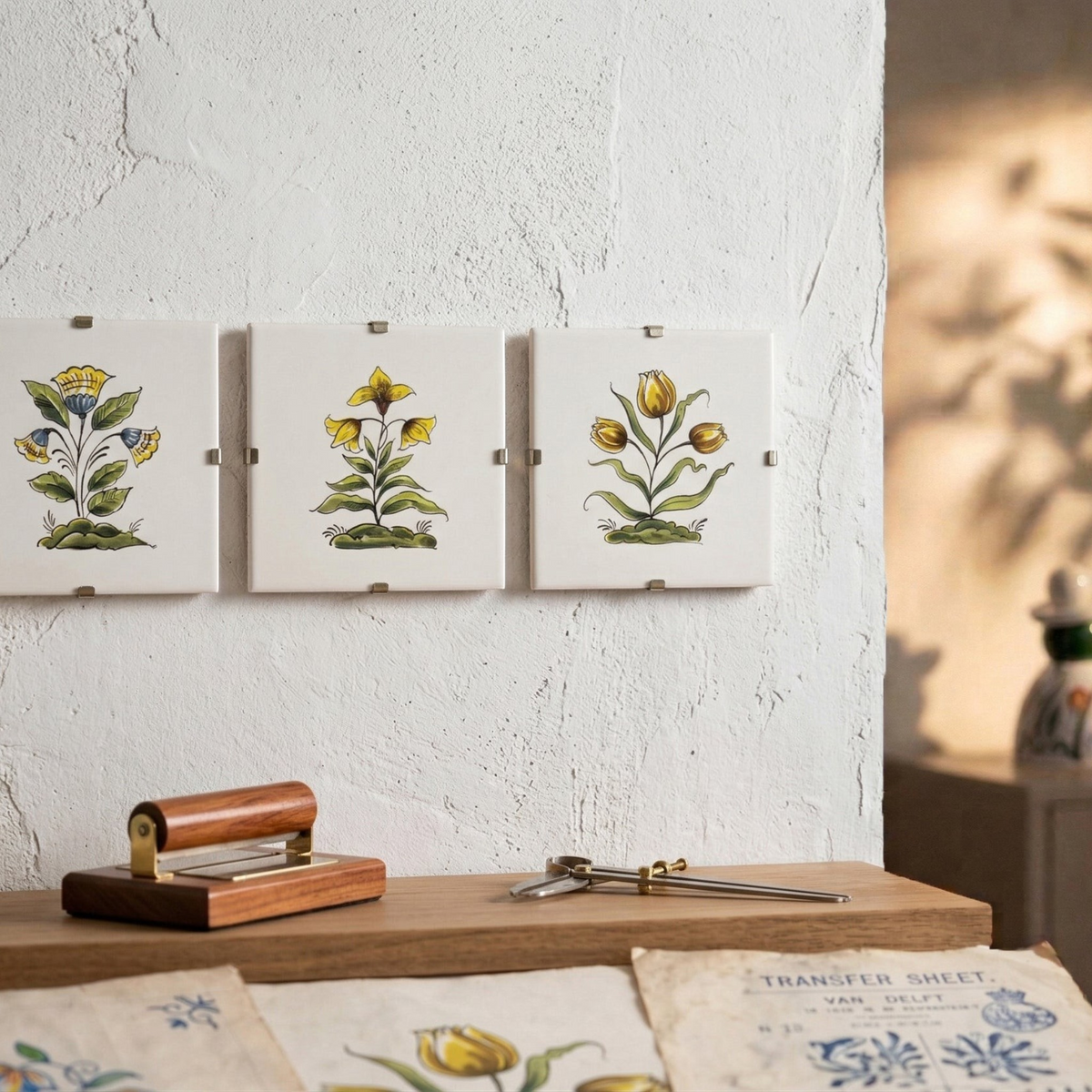 Wild Flower Set II | 3 tegels