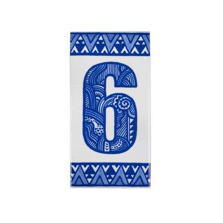 Tattoo Huisnummer 6
