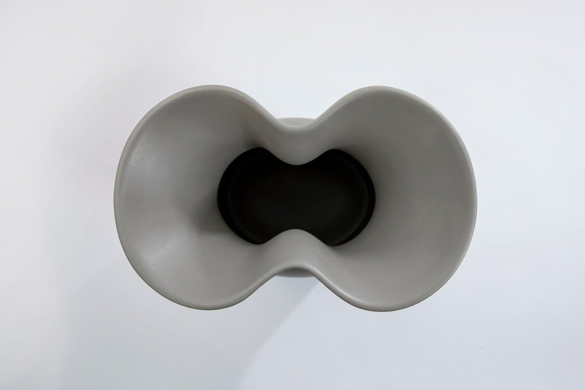 Mazzo Blue Stone Grey Vase 2