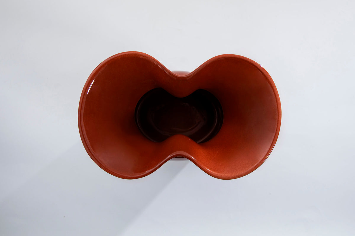 Mazzo Blue Brick Red Vase 2
