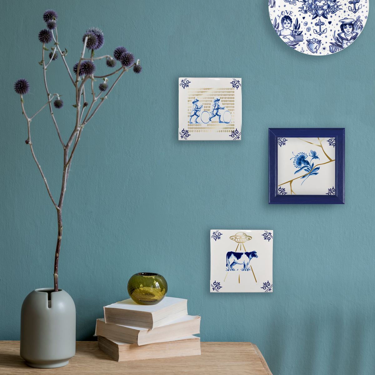 Royal Delft Goldie Tiles