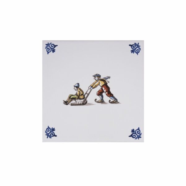 Tile sledge riding