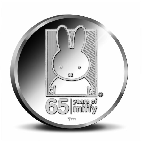 65 Years of miffy Silver 1 Ounce - Royal Delft Edition