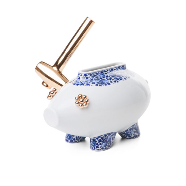 Moooi x Royal Delft: The Killing of the Piggy Bank
